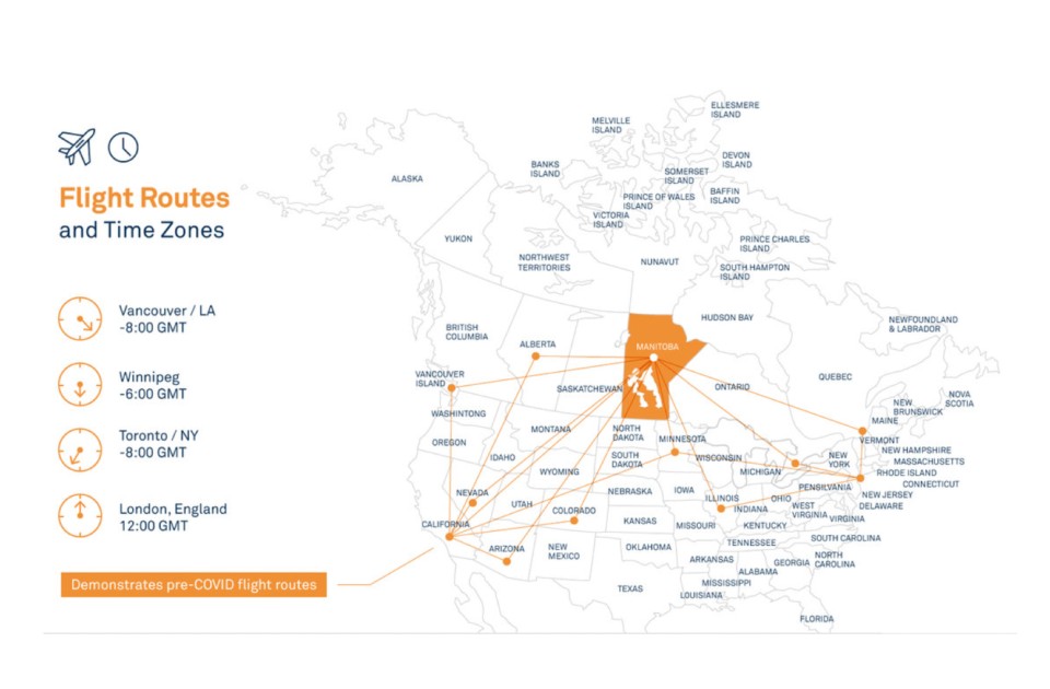 Central location and direct flights to LA